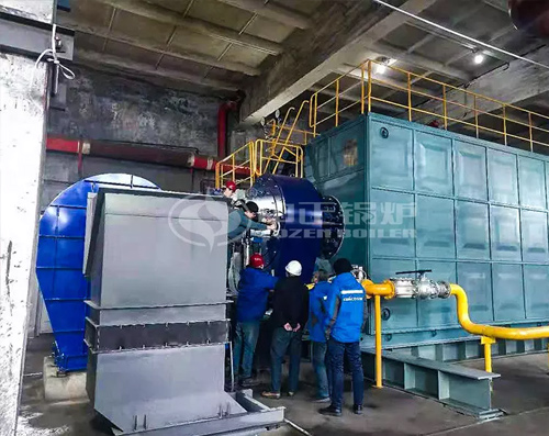 哈投股份29MW SZS系列環(huán)保型燃?xì)鉄崴仩t項(xiàng)目